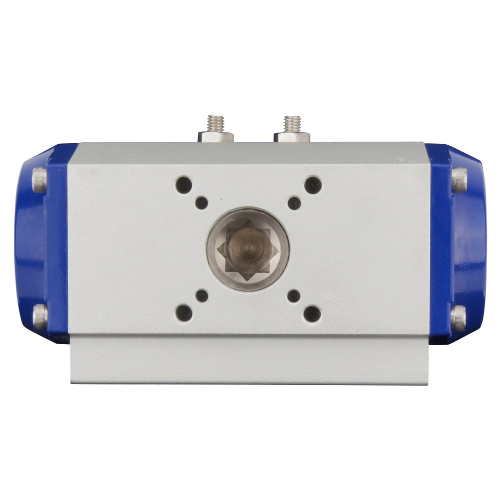 G2'' 3-Way T-port Stainless Steel Pneumatic Ball Valve Double Acting - BL3SA