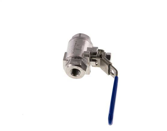 G 1/4 inch Vented Stainless Steel Ball Valve