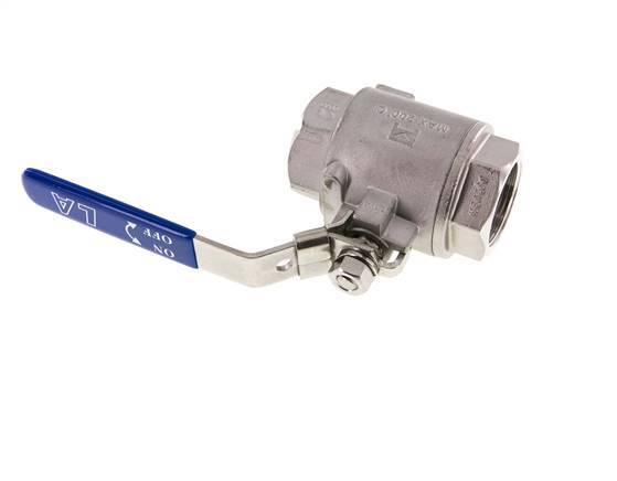 G 2 inch Vented Stainless Steel Ball Valve