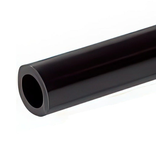PTFE (Teflon) chemical resistant hose 2x4 mm 3 m black colour