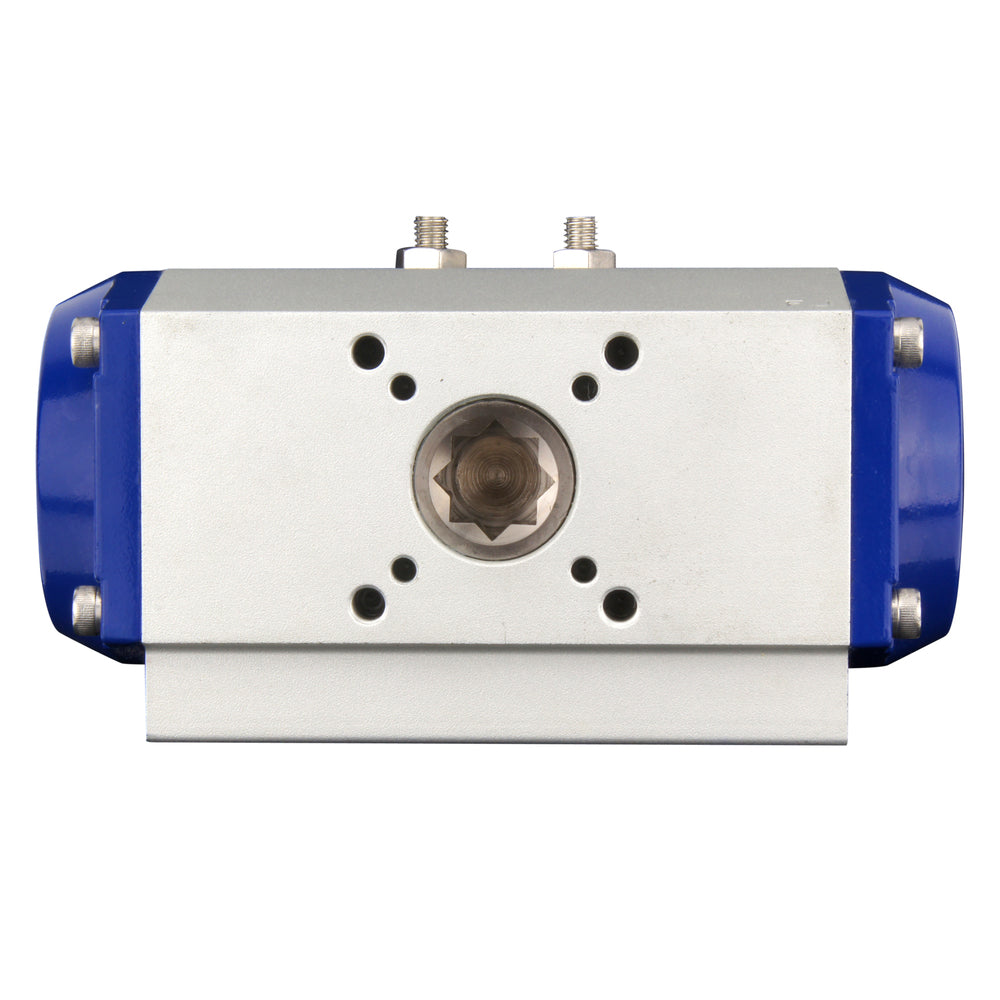 DN50 (2 inch) Wafer Pneumatic Butterfly Valve GGG40-GGG40 polyamide-coated-EPDM Spring Closed - BFLW