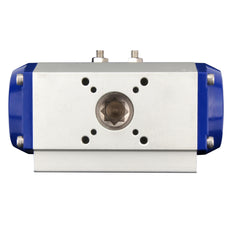 DN80 (3 inch) Wafer Pneumatic Butterfly Valve GGG40-GGG40 polyamide-coated-EPDM Spring Closed - BFLW