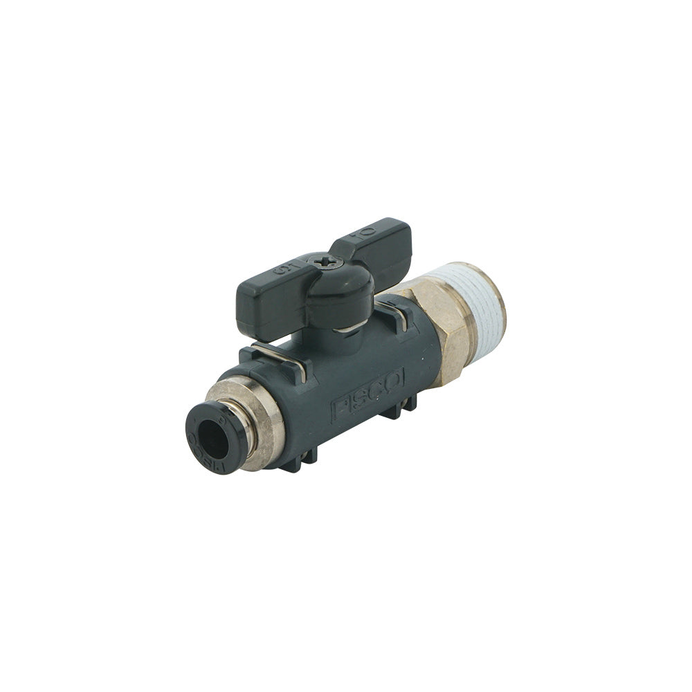 6mm - R1/4" Straight 2-Way Ball Valve Series 20