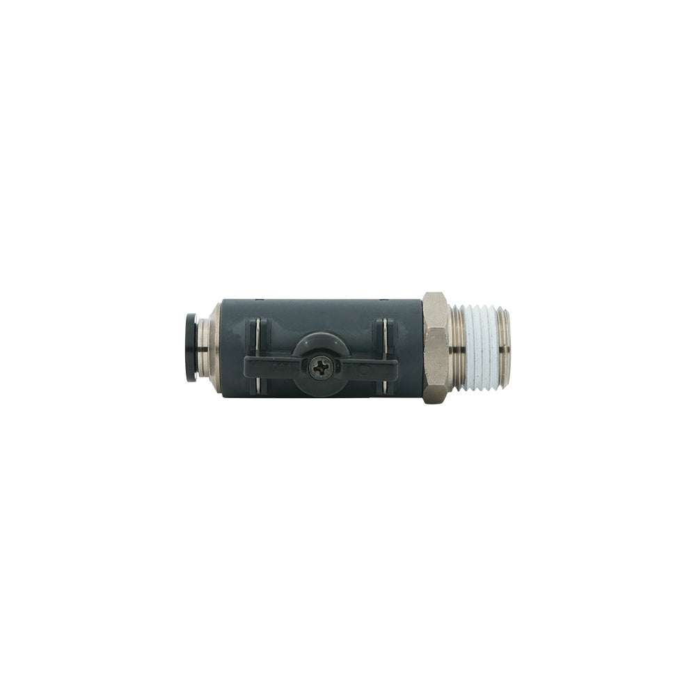 12mm - R3/8" Straight 2-Way Ball Valve Series 60