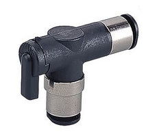 6mm - 4mm Union Elbow 2-Way Ball Valve Series 10