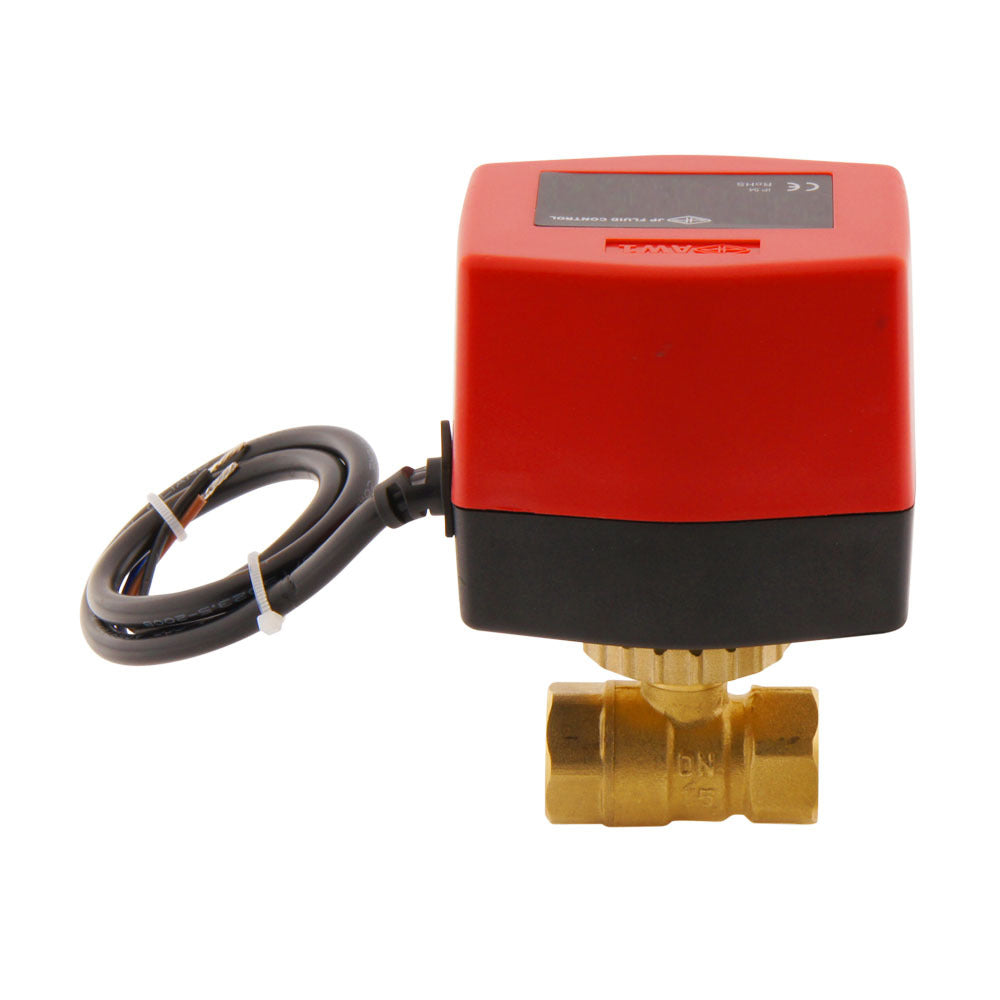 Electrical Ball Valve BW2 1/2'' 2-way 120V AC 3-point