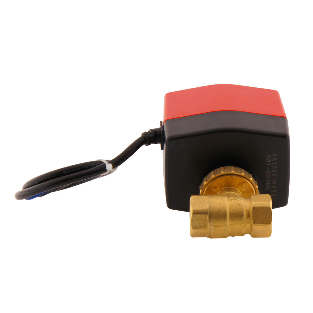 Electrical Ball Valve BW2 1/2'' 2-way 120V AC 3-point