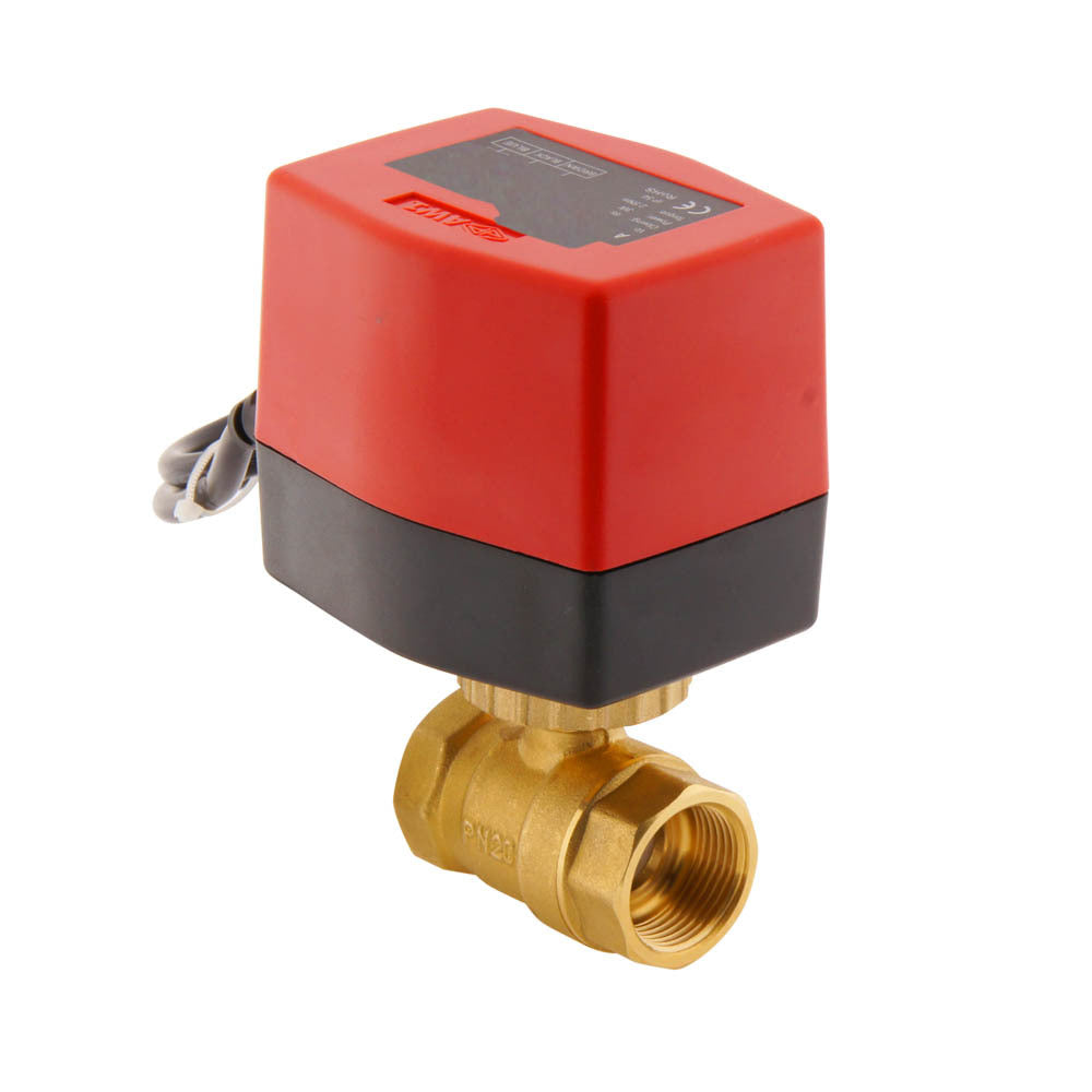 Electrical Ball Valve BW2 3/4'' 2-way 24V AC relay