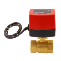 Electrical Ball Valve BW2 1'' 2-way 12V DC 3-point