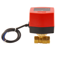 Electrical Ball Valve BW3 1/2'' 3-way 24V DC relay
