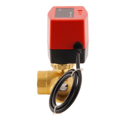 Electrical Ball Valve BW3 1'' 3-way 120V AC 3-point