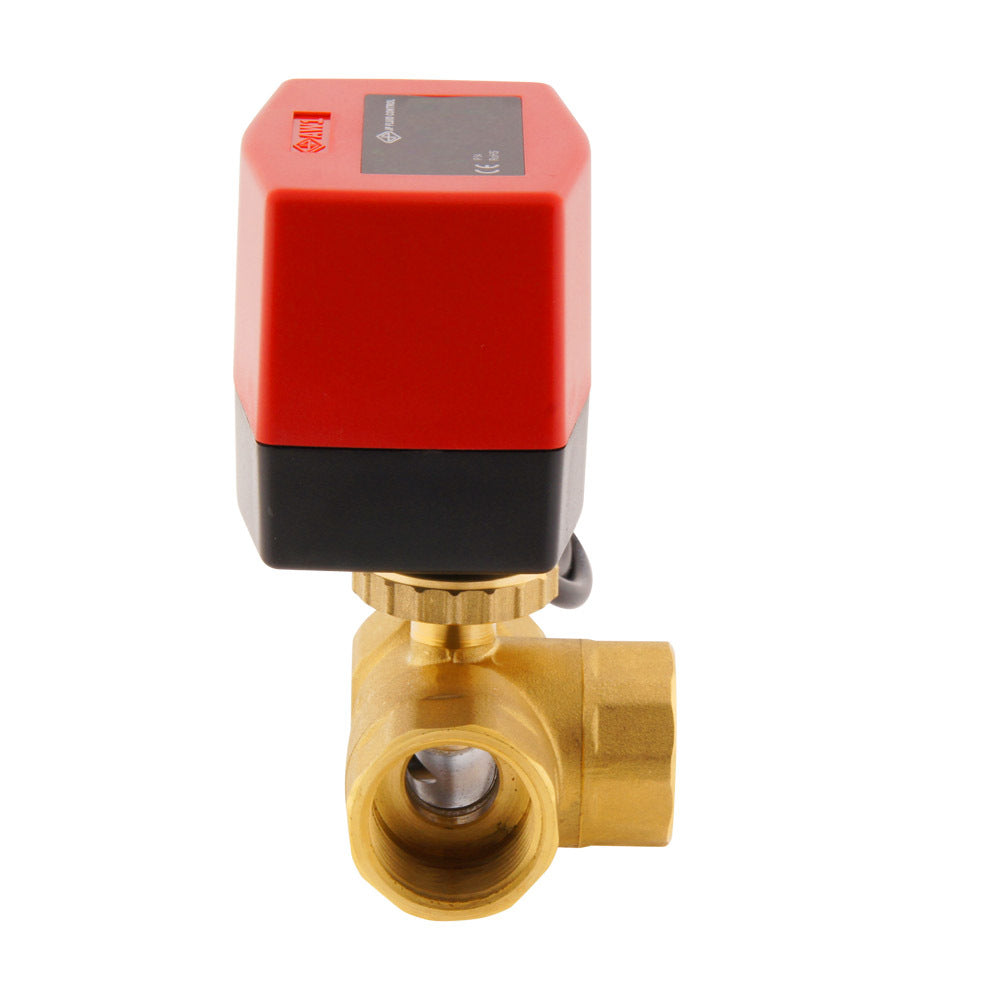 Electrical Ball Valve BW3 1'' 3-way 24V AC relay