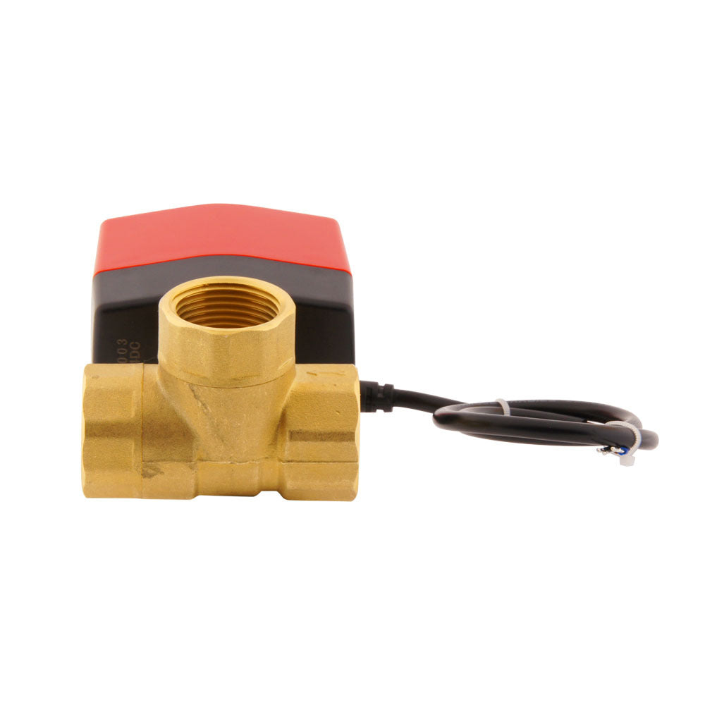 Electrical Ball Valve BW3 1'' 3-way 120V AC 3-point
