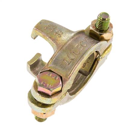 Safety Malleable Cast Iron Hose Clamp 35-42 mm Twist Claw Coupling DIN 20039B