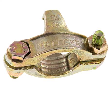 Safety Malleable Cast Iron Hose Clamp 35-42 mm Twist Claw Coupling DIN 20039B