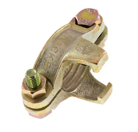 Safety Malleable Cast Iron Hose Clamp 35-42 mm Twist Claw Coupling DIN 20039B