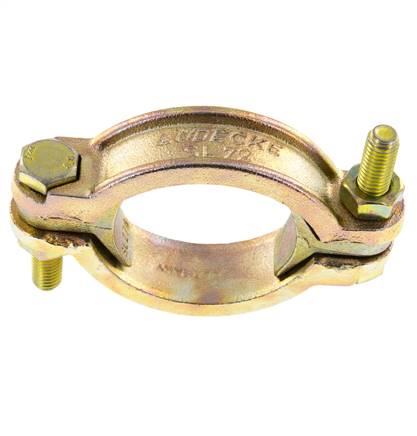 Malleable Cast Iron Hose Clamp 56-72 mm Twist Claw Coupling DIN 20039A