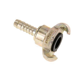 Cast Iron DN 10 DIN 3489 Twist Claw Coupling 13 mm (1/2'') Hose Barb Rotary