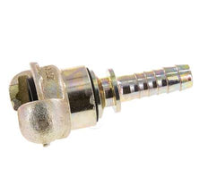 Cast Iron DN 10 DIN 3489 Twist Claw Coupling 25 mm (1'') Hose Barb Rotary Collar