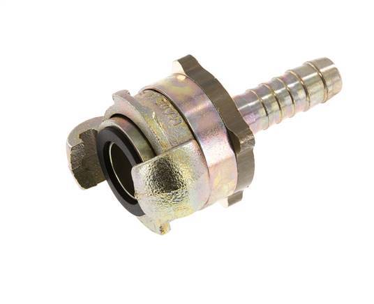 Cast Iron DN 10 DIN 3238 Twist Claw Coupling 13 mm (1/2'') Hose Barb