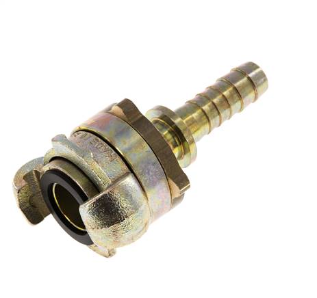 Cast Iron DN 10 DIN 3238 Twist Claw Coupling 13 mm (1/2'') Hose Barb Collar