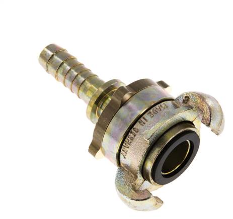 Cast Iron DN 10 DIN 3238 Twist Claw Coupling 13 mm (1/2'') Hose Barb Collar