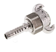 Stainless Steel DN 10 DIN 3238 Twist Claw Coupling 13 mm (1/2'') Hose Barb