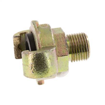 Cast Iron DN 12 DIN 3489 Twist Claw Coupling G 1/2'' Male