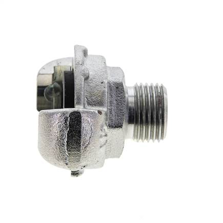 Cast Iron DN 12 DIN 3489 Twist Claw Coupling G 1/2'' Male