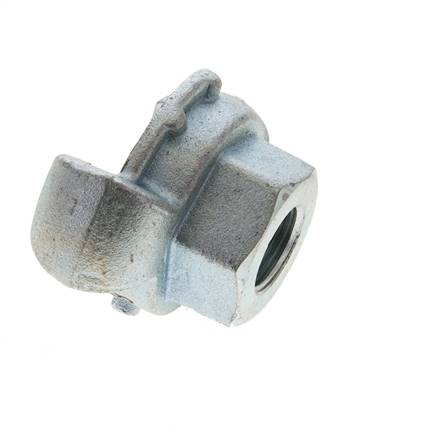 Cast Iron DN 15 DIN 3489 Twist Claw Coupling Rp 3/8'' Female