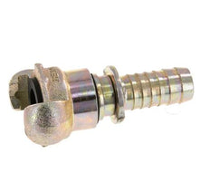 Cast Iron DN 15 DIN 3489 Twist Claw Coupling 19 mm (3/4'') Hose Barb Rotary Collar