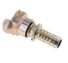 Cast Iron DN 15 DIN 3489 Twist Claw Coupling 19 mm (3/4'') Hose Barb Rotary Collar