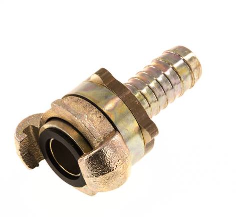 Cast Iron DN 15 DIN 3238 Twist Claw Coupling 19 mm (3/4'') Hose Barb