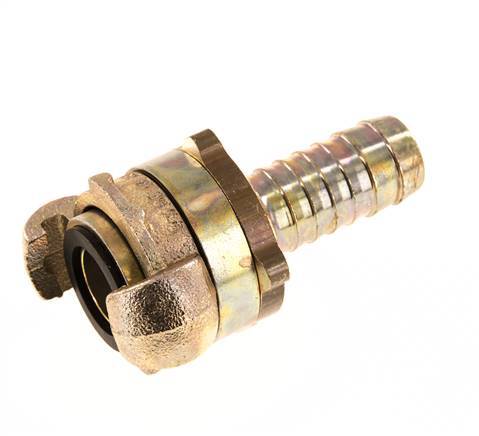 Cast Iron DN 15 DIN 3238 Twist Claw Coupling 19 mm (3/4'') Hose Barb