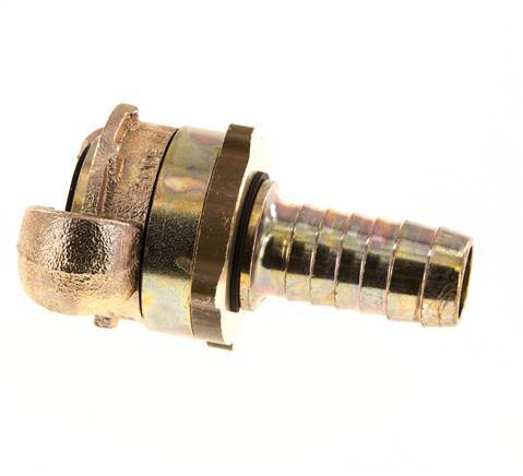 Cast Iron DN 15 DIN 3238 Twist Claw Coupling 19 mm (3/4'') Hose Barb