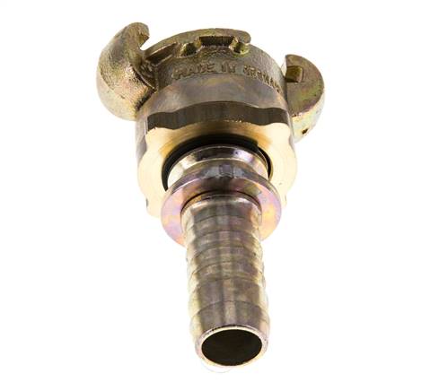 Cast Iron DN 15 DIN 3238 Twist Claw Coupling 19 mm (3/4'') Hose Barb Collar