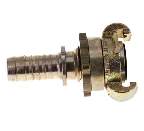 Cast Iron DN 15 DIN 3238 Twist Claw Coupling 19 mm (3/4'') Hose Barb Collar