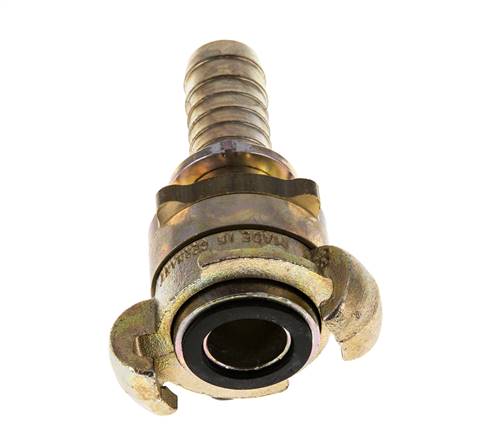 Cast Iron DN 15 DIN 3238 Twist Claw Coupling 19 mm (3/4'') Hose Barb Collar