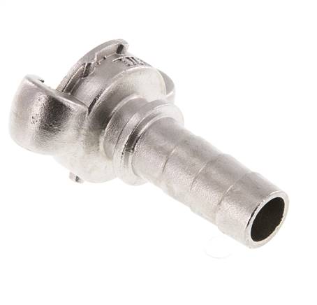 Stainless Steel DN 15 DIN 3489 Twist Claw Coupling 19 mm (3/4'') Hose Barb
