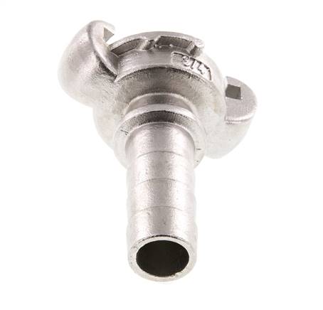 Stainless Steel DN 15 DIN 3489 Twist Claw Coupling 19 mm (3/4'') Hose Barb
