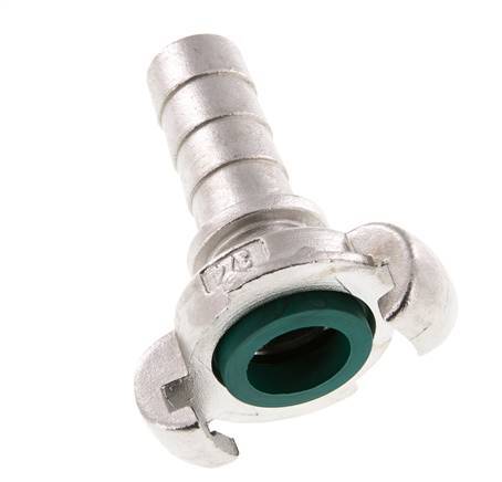 Stainless Steel DN 15 DIN 3489 Twist Claw Coupling 19 mm (3/4'') Hose Barb