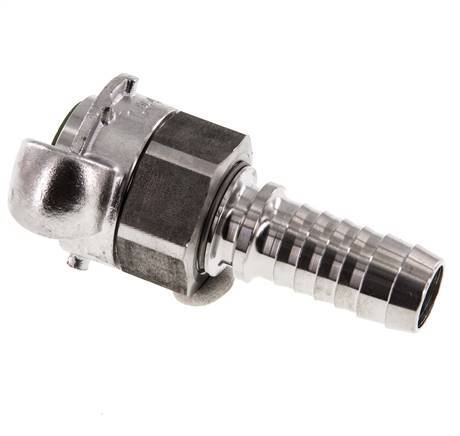 Stainless Steel DN 15 DIN 3238 Twist Claw Coupling 19 mm (3/4'') Hose Barb