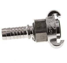 Stainless Steel DN 15 DIN 3238 Twist Claw Coupling 19 mm (3/4'') Hose Barb