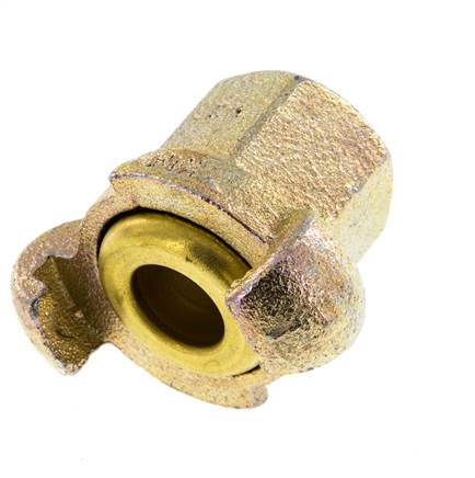 Cast Iron DN 17 DIN 3489 Twist Claw Coupling Rp 1/2'' Female