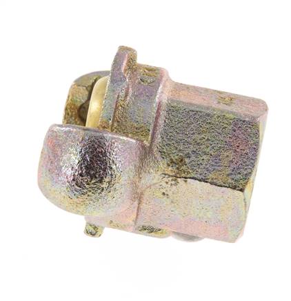 Cast Iron DN 17 DIN 3489 Twist Claw Coupling Rp 3/4'' Female