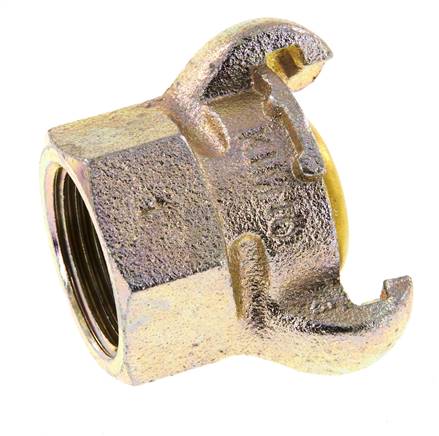 Cast Iron DN 17 DIN 3489 Twist Claw Coupling Rp 1'' Female