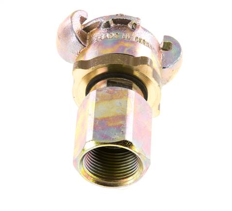Cast Iron DN 17 DIN 3238 Twist Claw Coupling G 3/4'' Female