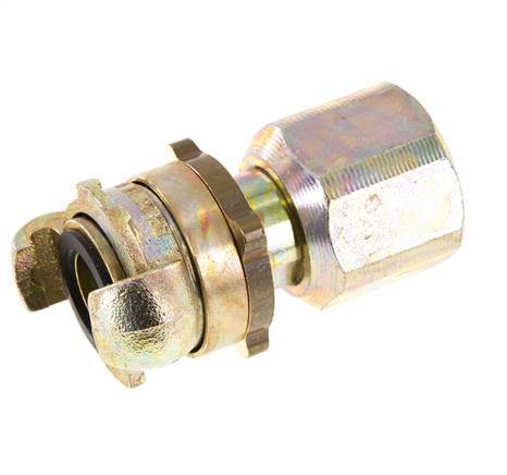 Cast Iron DN 17 DIN 3238 Twist Claw Coupling G 1'' Female