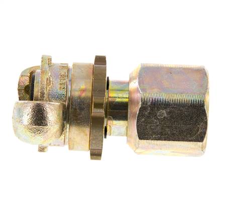 Cast Iron DN 17 DIN 3238 Twist Claw Coupling G 1'' Female