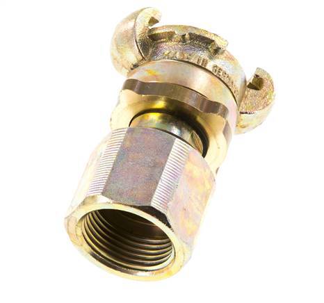 Cast Iron DN 17 DIN 3238 Twist Claw Coupling G 1'' Female